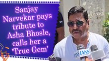 Sanjay Narvekar pays tribute to Asha Bhosle, calls her a 'True Gem'