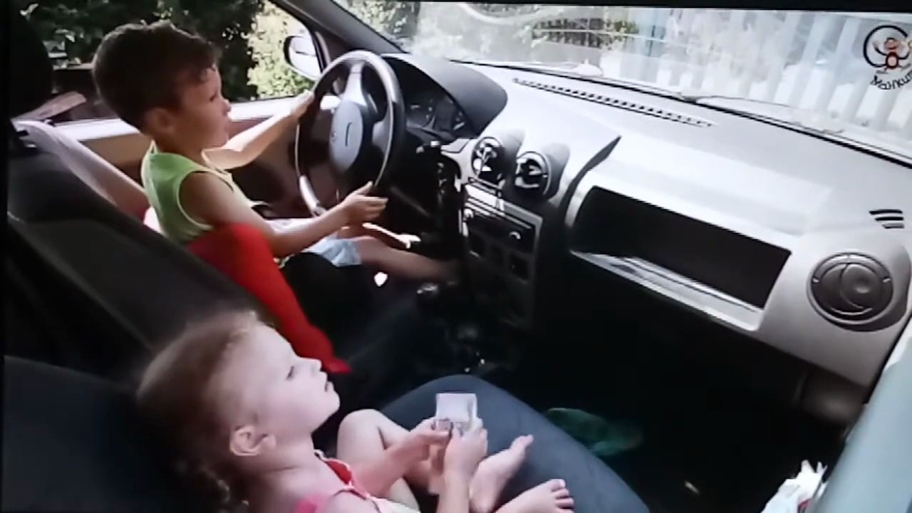 Little baby driving a car_ 5 years old children drive car. Unexpected Drivingছোট বাচ্চা গাড়ি চালায়