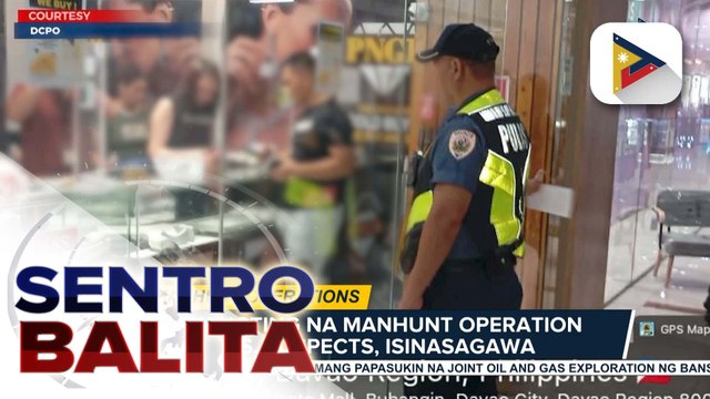 Manhunt operation vs. 4 na suspects sa pagnanakaw sa isang jewelry store sa Davao City, pinaigting | ulat ni Ysrael Damaolao - PTV Davao