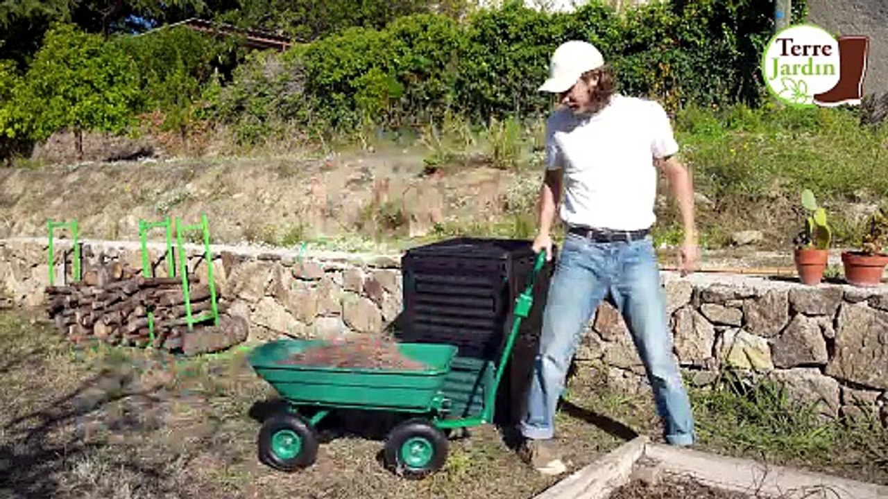Chariot Remarque Bac Plastique | TERRE JARDIN - SHOPIX