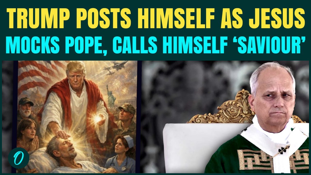 Trump ‘ATTACKS’ Pope, Calls Himself ‘Messiah’ After Failed Iran Peace Talks | Faces backlash