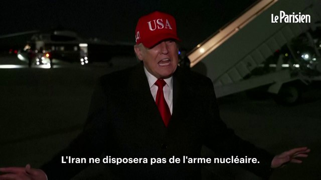 L’Iran « dans une situation très difficile », selon Donald Trump
