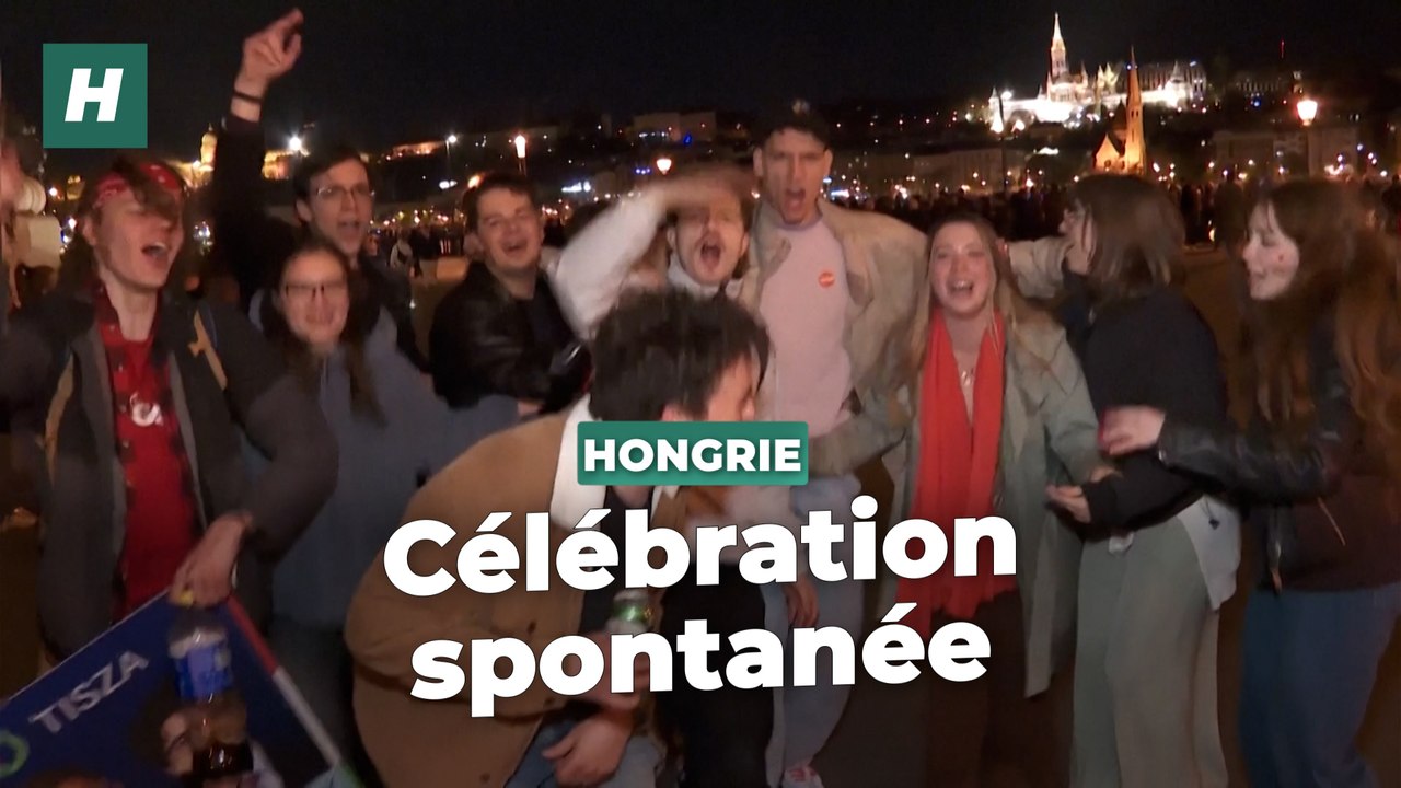 À Budapest, des milliers de personnes fêtent la victoire de Péter Magyar et la chute de Viktor Orbán