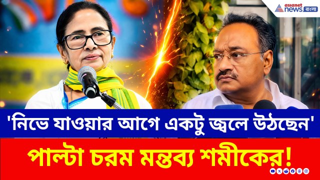 'তৃণমূল শেষ, নিভে যাওয়ার আগে প্রদীপ জ্বলছে!' মমতার মন্তব্যের পাল্টা দিলেন শমীক!
