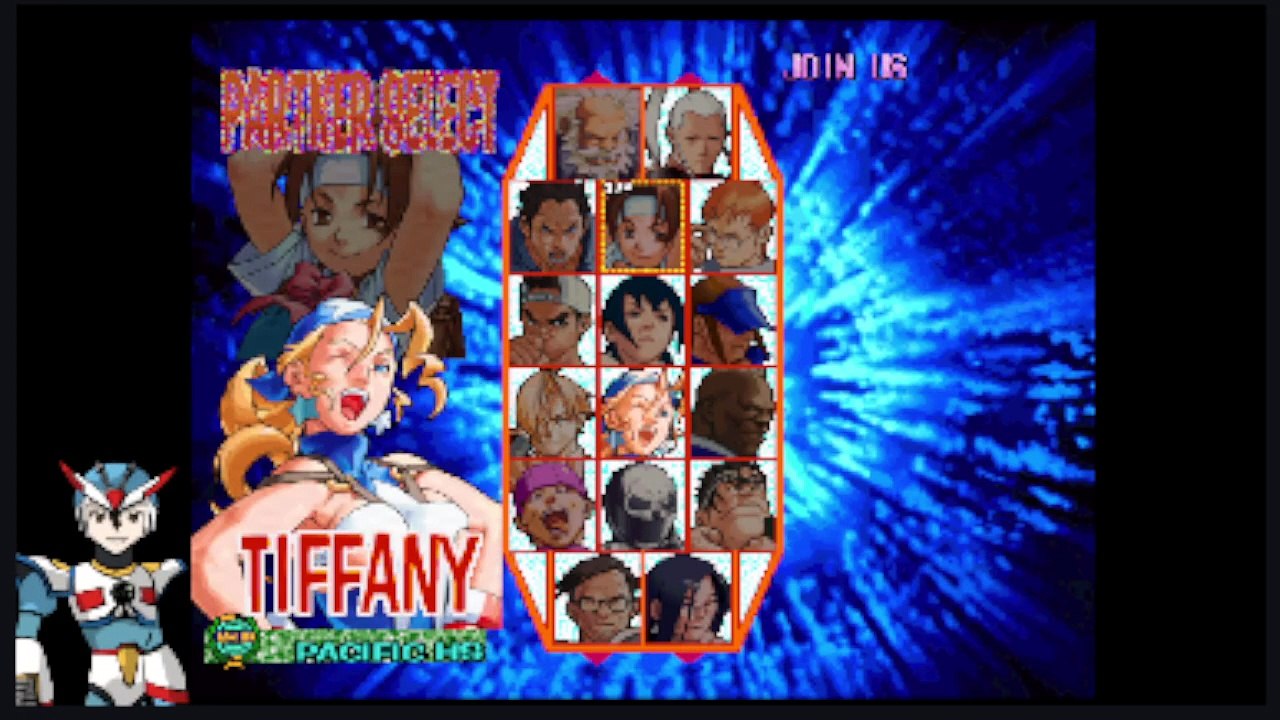 Rival Schools (PS1/RetroArch) Hinata & Sakura run!