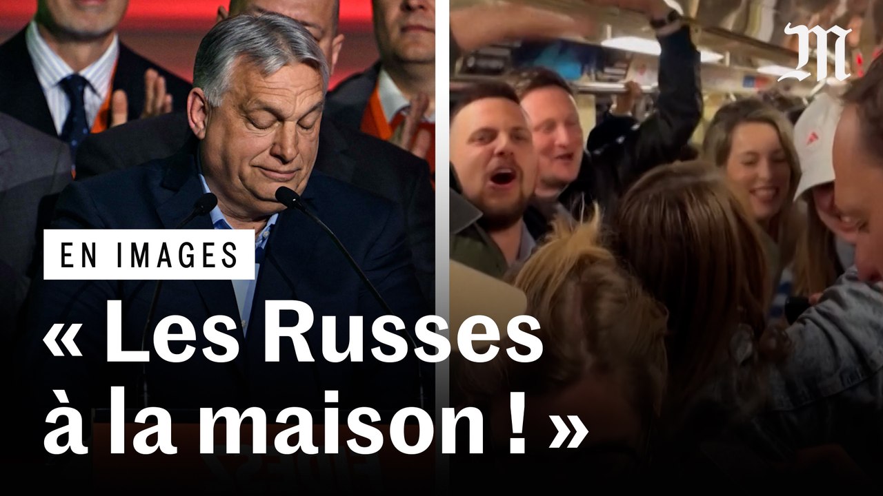 En Hongrie, des scènes de liesse après la défaite de Viktor Orban