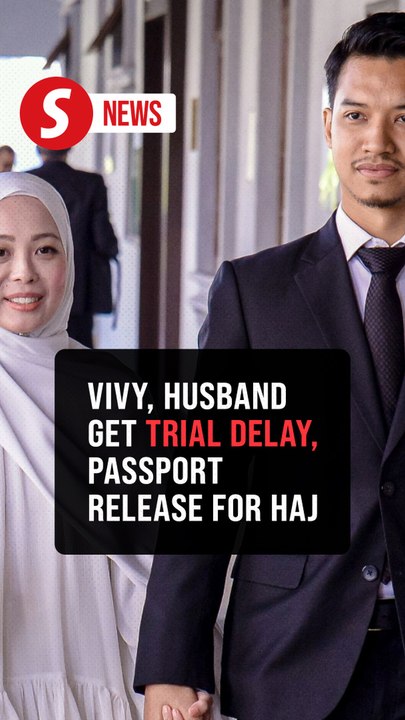 Vivy Yusof, husband granted temporary release of passport to perform Haj, trial postponed to July