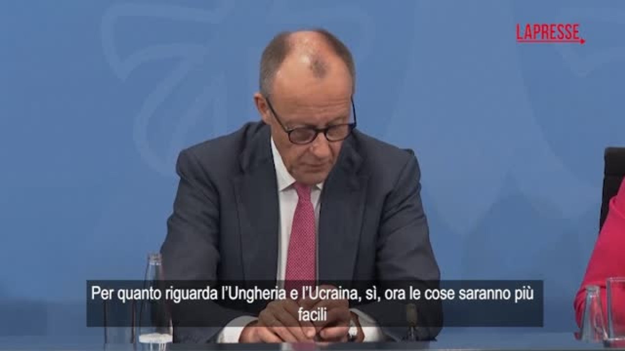 Merz dopo il risultato del voto in Ungheria: «La vittoria di Magyar una delle migliori notizie di ieri»