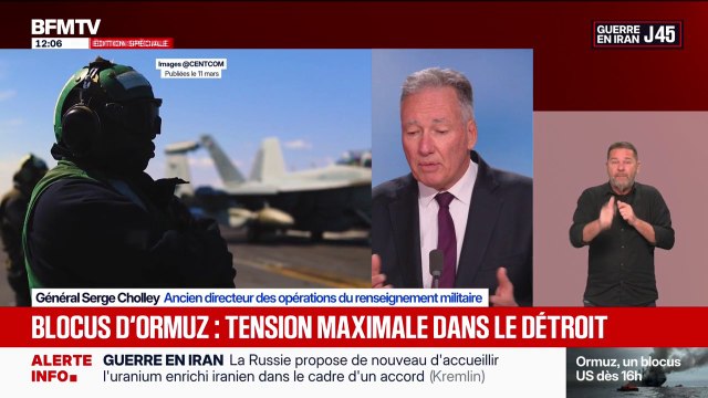 Les Américains ont les moyens de bloquer les ports iraniens, selon le général Serge Cholley