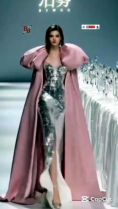 Chinese Fashion Brand BYWOO Stunning Gown