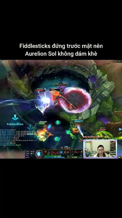 Fiddlesticks đứng trước mặt nên Aurelion Sol không dám khè #fiddlesticks #aurelionsol #lienminhhuyenthoai #leagueoflegends #knightriseky