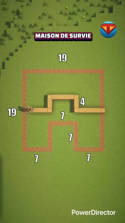 MINECRAFT - TUTO MAISON DE SURVIE