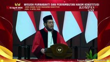 [FULL] Pidato Terakhir Anwar Usman Purnabakti Hakim Konstitusi: Mohon Maaf, Selama 15 Tahun...