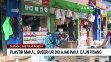 Harga Plastik Melonjak, Gubernur DKI Pramono Anung Ajak Pakai Daun Pisang | JMP