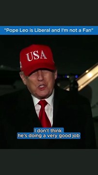 Trump Criticizes Pope Leo in Heated Remarks