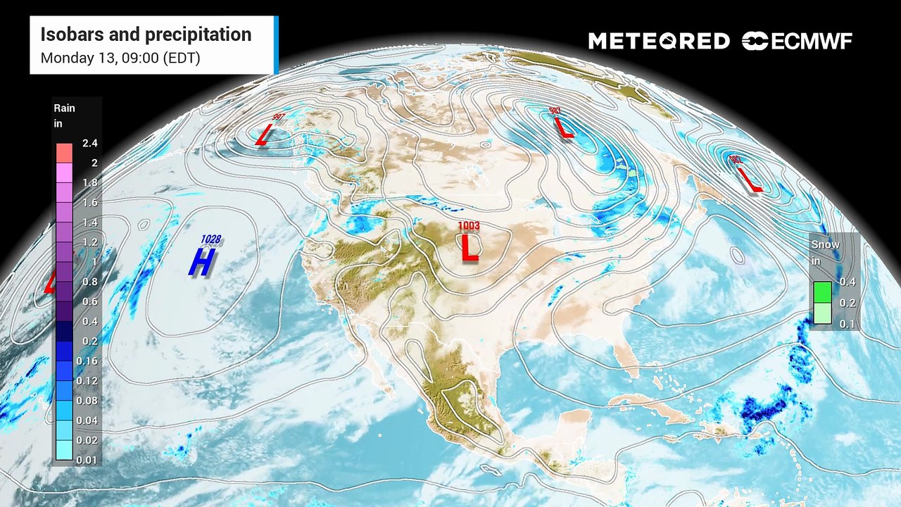 Severe Storms, Heavy Rain, and Record Warmth: Models Signal a Multi-Hazard Pattern Across the U.S.