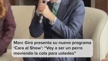 Marc Giró ha presentado ante los medios de comunicación ‘Cara al show’, su nuevo programa semanal en el prime time de laSexta donde ha explicado, a su manera, qué se podrán encontrar los espectadores en esta nueva aventura profesional