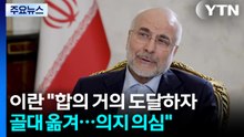 이란 "합의 거의 도달하자 골대 옮겨...협상 의지 의심" / YTN