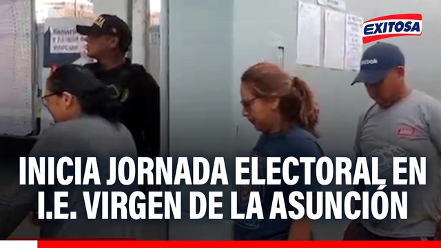 I.E. Virgen de la Asunción de San Juan de Miraflores abrió sus puertas a los electores