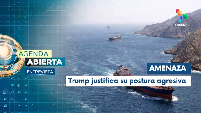 Entrevista | Trump amenaza con bloquear el estrecho de Ormuz