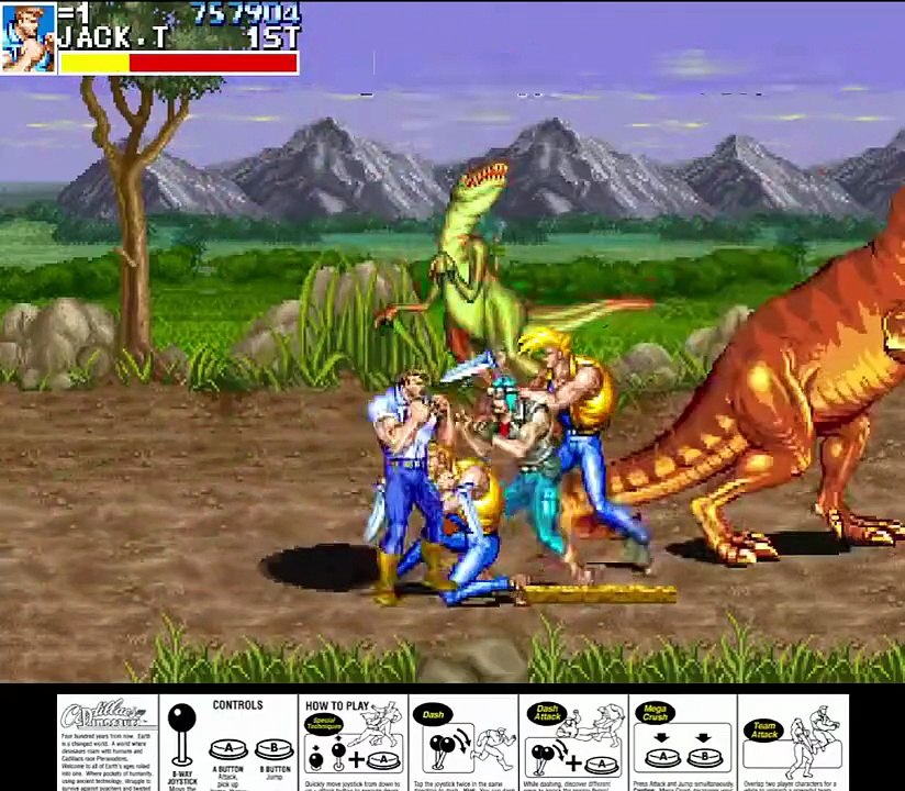 Episódio 5 Vila das Chamas Cadillacs & Dinosaurs, Briga de Rua, Arcade, Retro