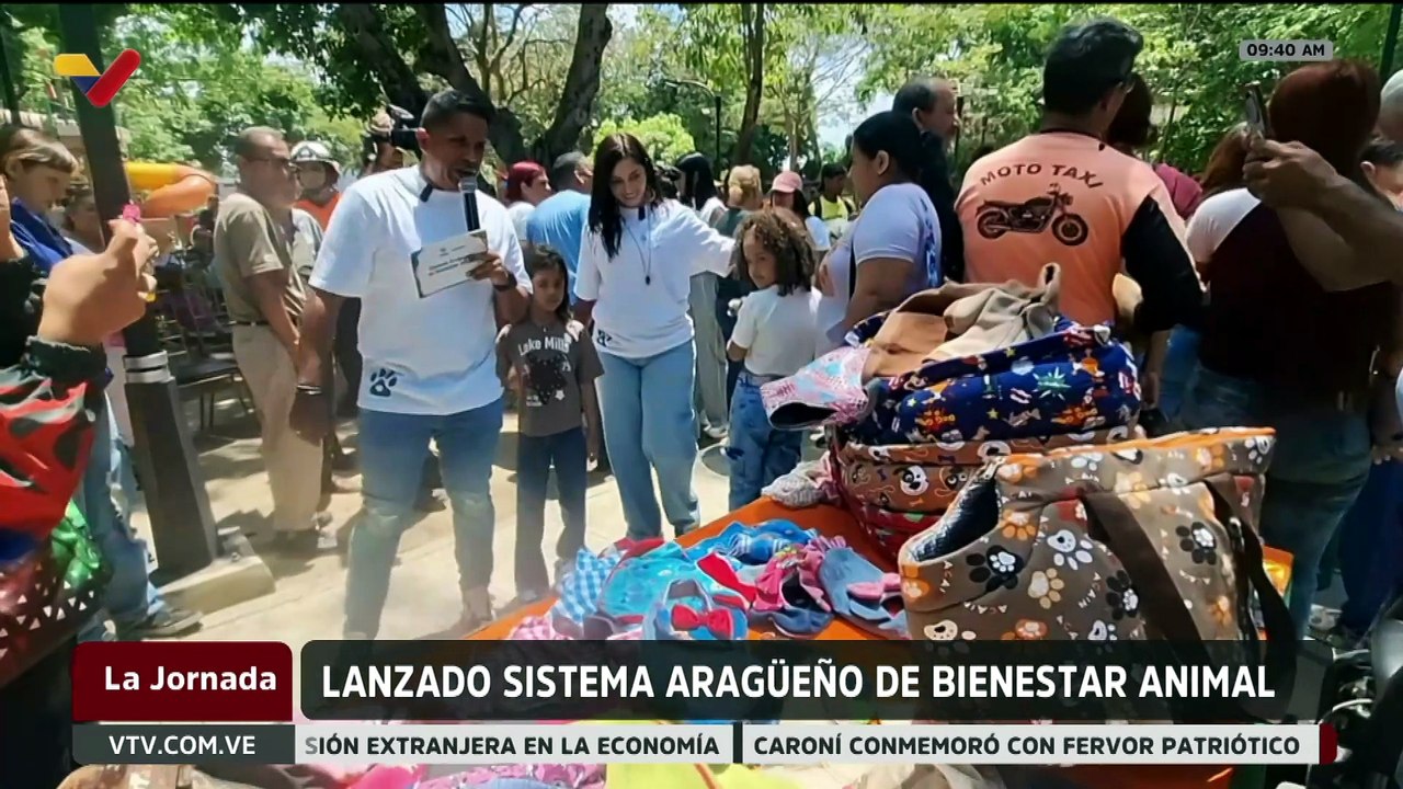 Inauguran el Sistema Aragueño de Bienestar Anim...