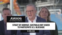 Australia not asked to join U.S. Hormuz blockade