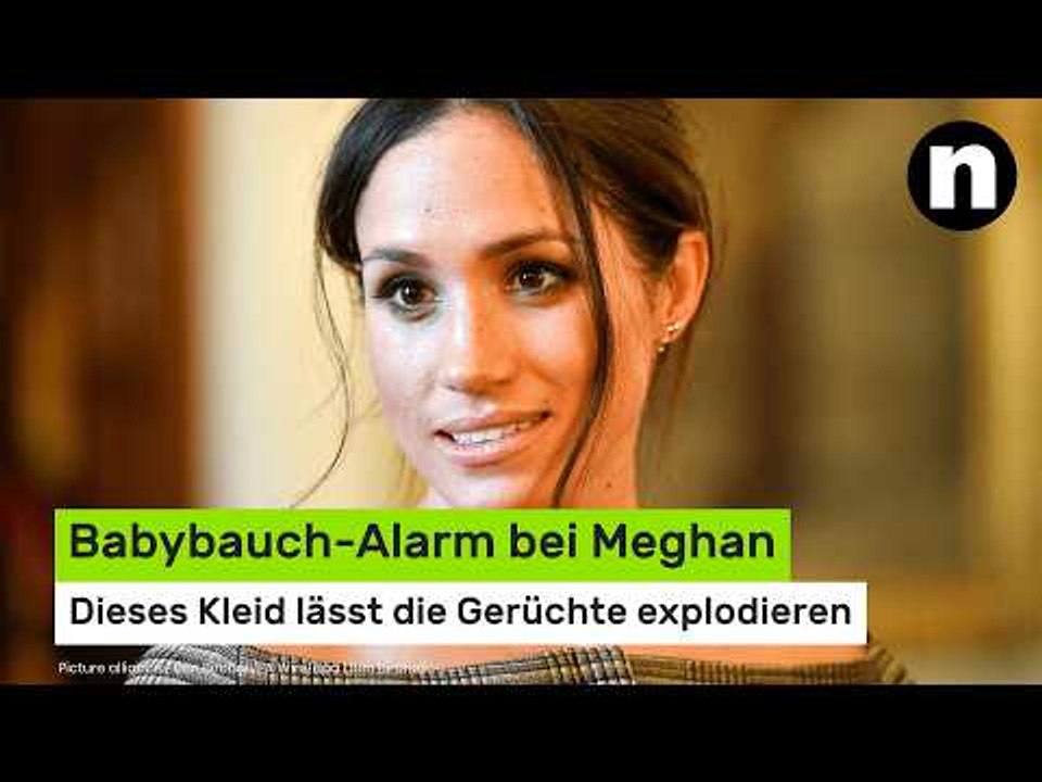 Meghan Markle: Babybauch-Alarm bei Meghan - dieses Kleid lässt die Gerüchte explodieren