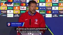 Atlético - Simeone : "Le Normand et Lenglet savent parfaitement ce dont nous avons besoin"