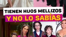 Famosos que tienen hijos mellizos y no lo sabías