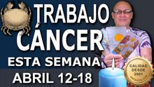 CÁNCER ♋ - TRABAJO para Empleados y Desempleados - STUART de ARCANOS.COM - 12-18 Abril 2026 - S16
