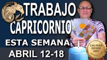 CAPRICORNIO ♑ - TRABAJO para Empleados y Desempleados - STUART de ARCANOS.COM - 12-18 Abril 2026 - S16