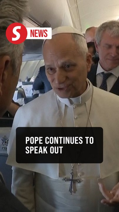 Pope Leo says he has no fear of Trump administration