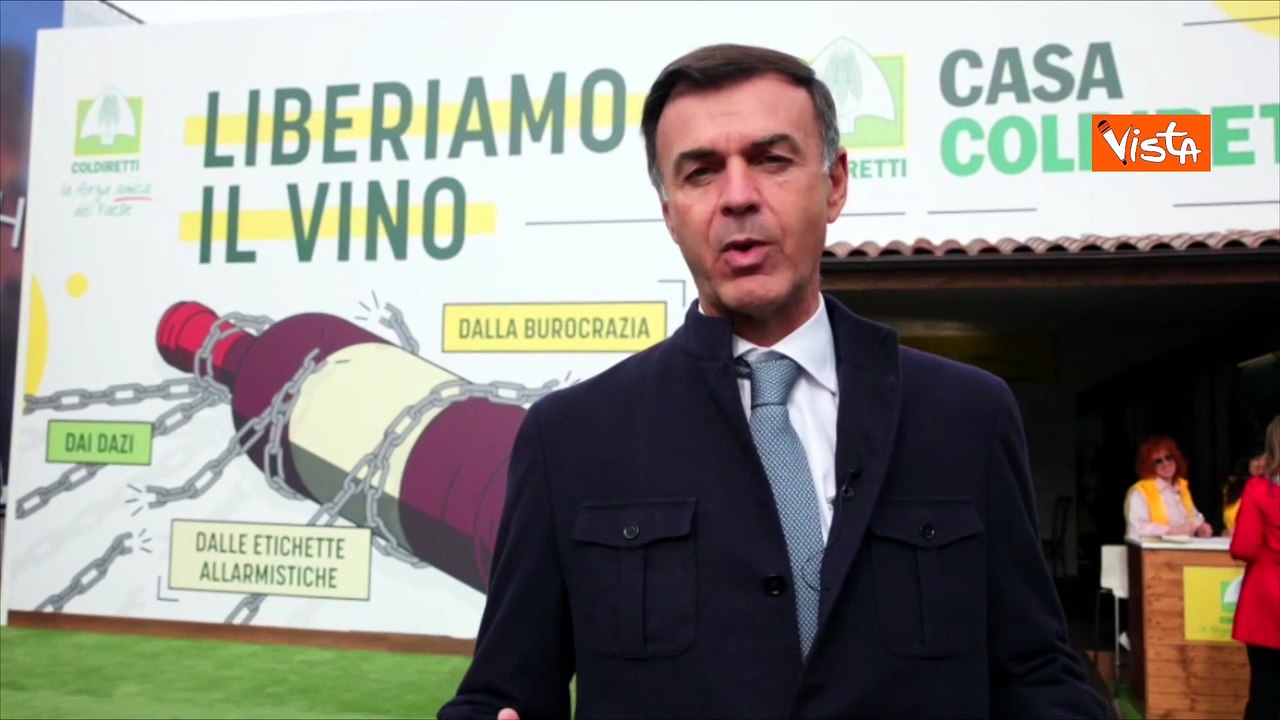 Prandini (Coldiretti) al Vinitaly: Liberare vino dalle catene di burocrazia e dazi vale 1,6 miliardi