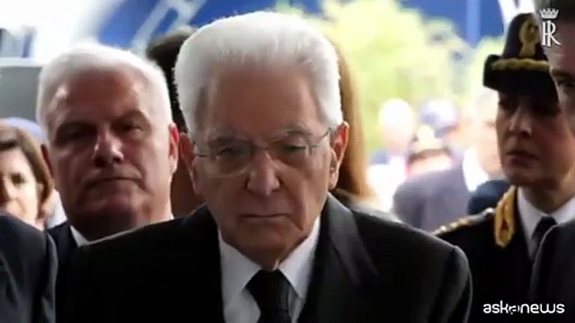 Mattarella visita lo spazio della legalità della polizia
