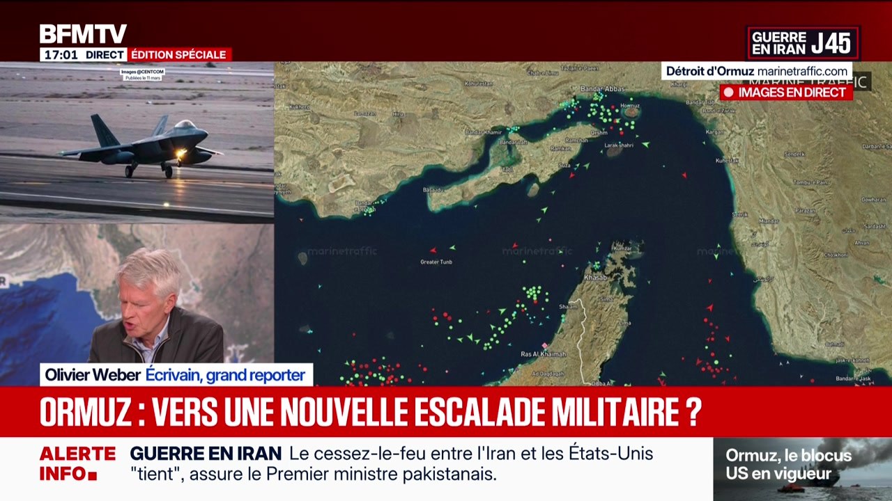Marschall Truchot : détroit d'Ormuz, le blocus est entré en vigueur - 13/04