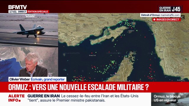 Marschall Truchot : détroit d'Ormuz, le blocus est entré en vigueur - 13/04