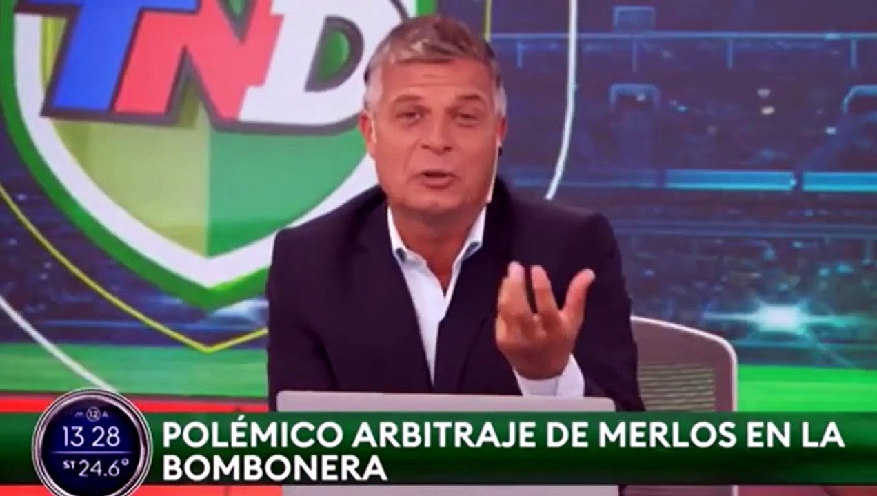 Caruso Lombardi perdió el control en TN Deportivo