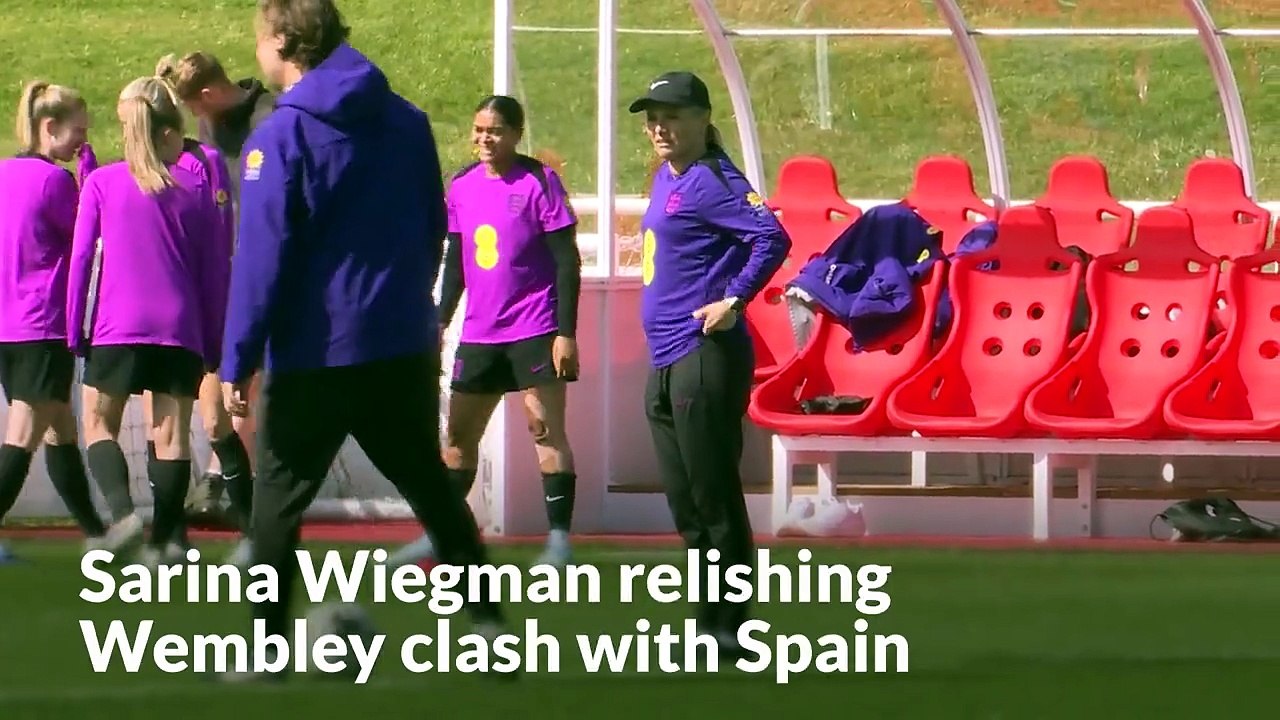 Sarina Wiegman relishing Wembley clash with Spain