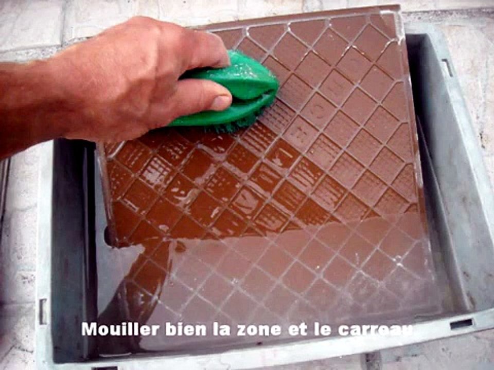 Tutoriel pour changer un carrelage cassé