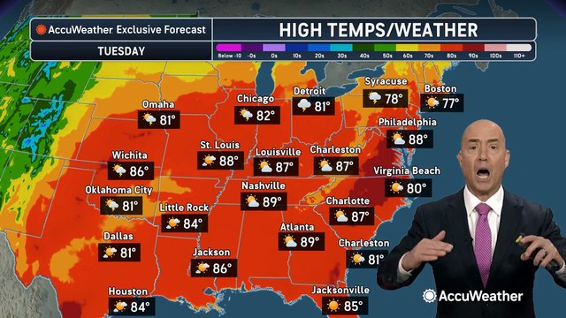 Summerlike warmth coming for the mid-Atlantic, parts of the Northeast