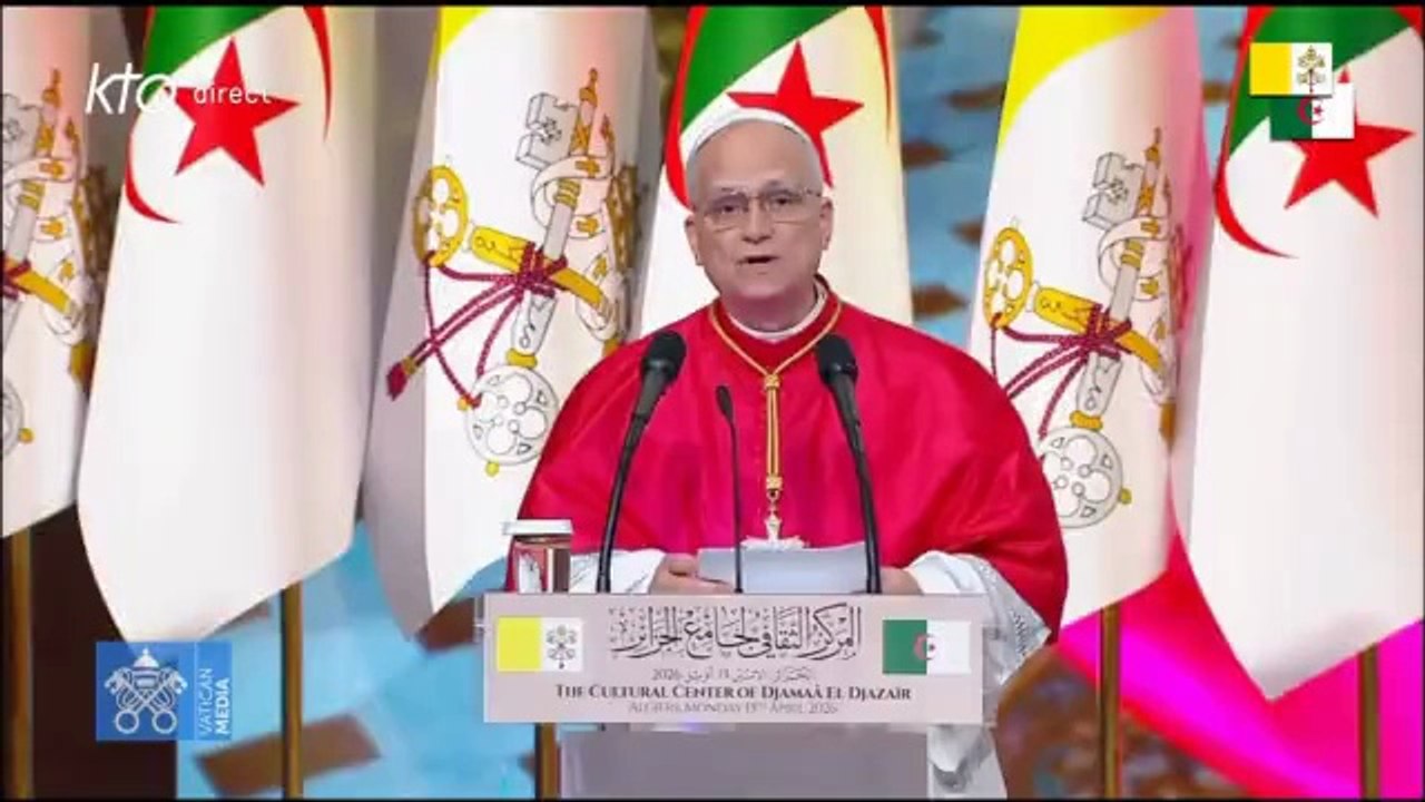 4 - Pape Léon XIV en Algérie - Rencontre à la grande mosquée d'Alger