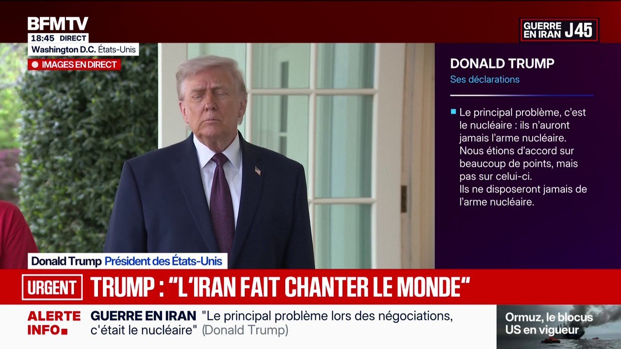 Donald Trump refuse de s'excuser auprès du pape Léon XIV après sa charge l'appelant "à se ressaisir"