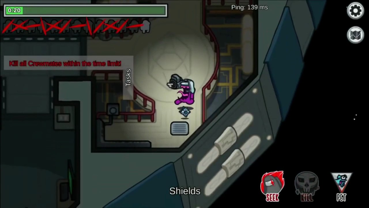 1 Hour Among Us Hide N Seek Funny Gameplay Moments