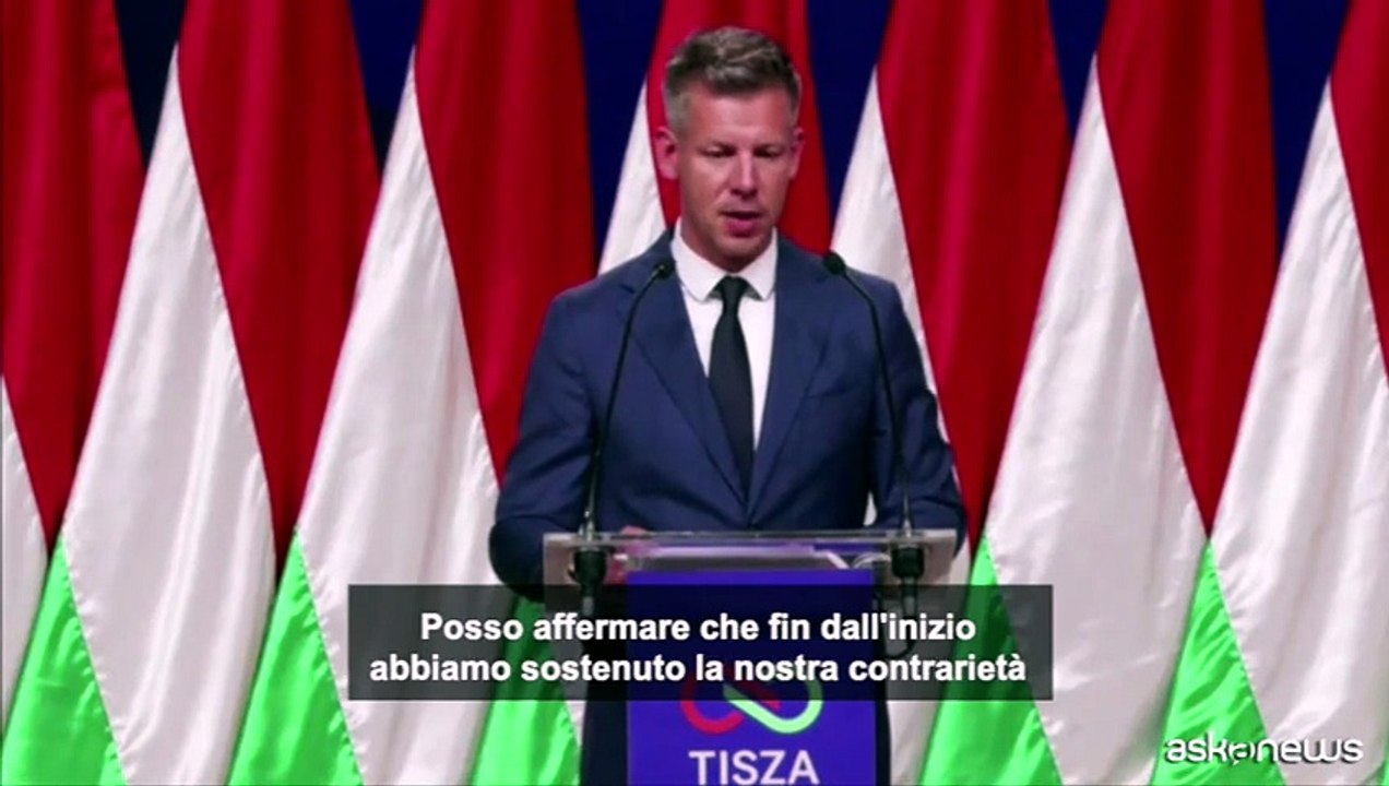 Ucraina, Magyar: "Esclusa adesione all'Ue di un paese in guerra"