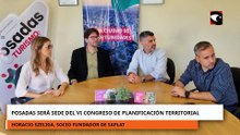 Posadas será sede del VI Congreso de Planificación Territorial