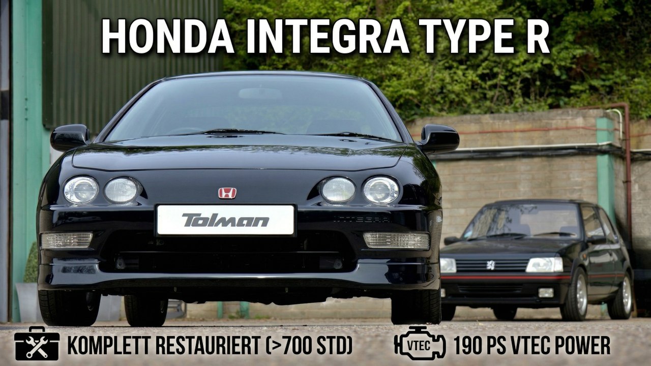 Honda Integra Type R DC2 mit 190 PS im aufwendigen Restomod