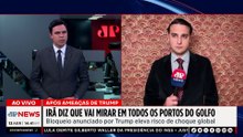 Irã responde ameaças de Trump e promete mirar em todos os portos de aliados dos EUA | TEMPO REAL