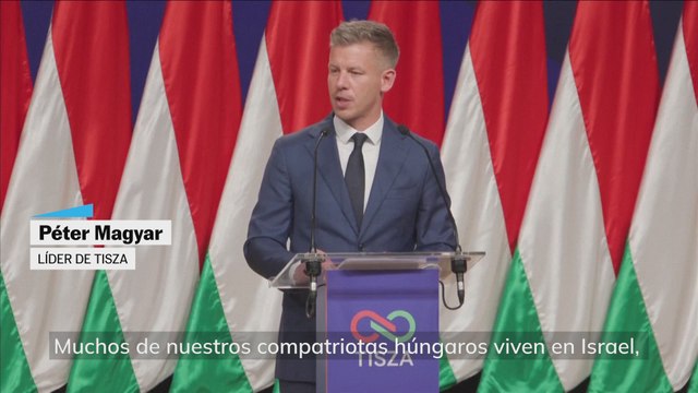 El líder de Tisza y vencedor en las elecciones, Péter Magyar : El lugar de Hungría en Europa era, es y será