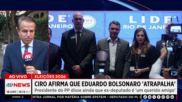 Ciro Nogueira afirma que Eduardo Bolsonaro ‘atrapalha’ disputas internas na direita | TEMPO REAL